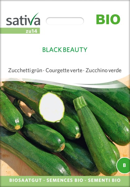 Zucchini Black Beauty' BIO Samen