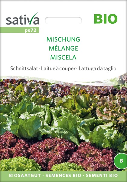 Schnittsalat 'Mischung' BIO Samen