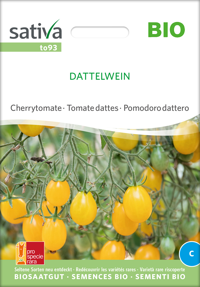 Förderungsberechtigung Datteltomate \'Dattelwein\' BIO for World the | Seeds