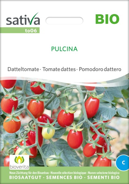 Rote Datteltomate 'Pulcina' BIO Samen