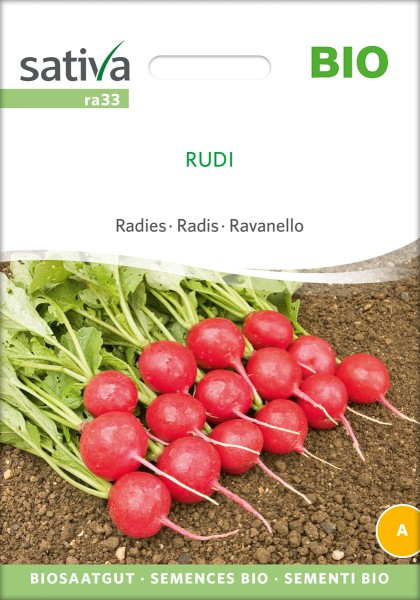 Radieschen Rudi Bio Samen