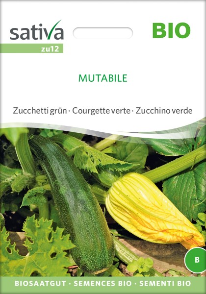 Zucchini 'Mutabile' BIO Samen