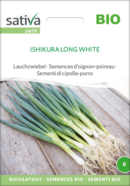 Lauchzwiebel Ishikura Long White BIO Samen